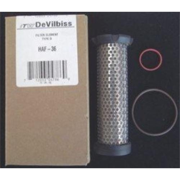 Devilbiss Charcoal Filter Element Haf-36 190937